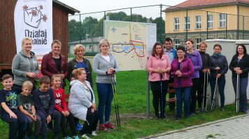 Uroczyste otwarcie tras nordic walking w Gronowicach