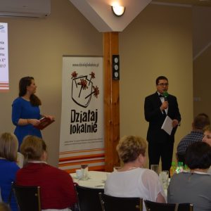 UUroczysta Gala podsumowująca program "Działaj Lokalnie" w 2017 roku. 