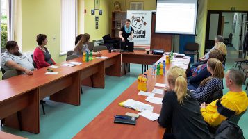 Za nami szkolenie w Lasowicach Wielkich, w ramach konkursu grantowego „Działaj Lokalnie 2018”.